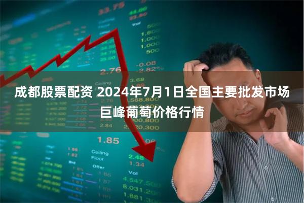 成都股票配资 2024年7月1日全国主要批发市场巨峰葡萄价格行情