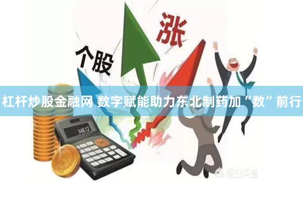 杠杆炒股金融网 数字赋能助力东北制药加“数”前行