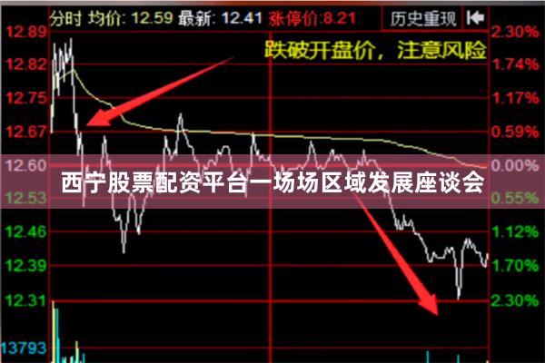 西宁股票配资平台一场场区域发展座谈会
