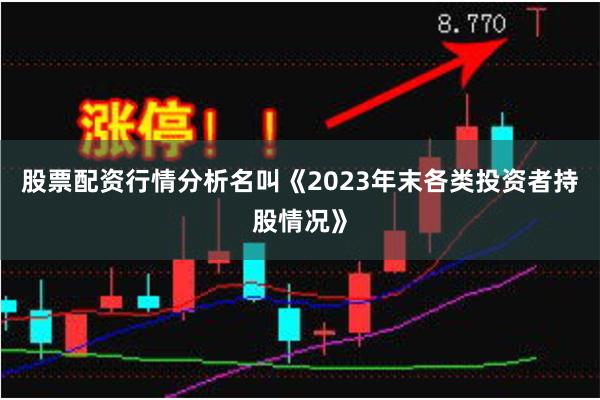 股票配资行情分析名叫《2023年末各类投资者持股情况》
